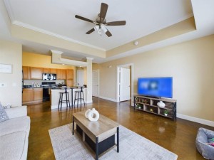 Apartments in Baton Rouge - Two Bedroom Apartment - Cameron - Living Room & Kitchen (2)  